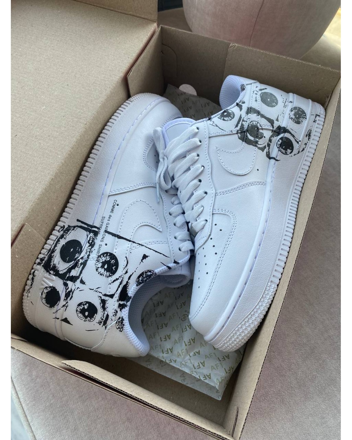 Air Force 1 Low х Comme des Garçons Supreme