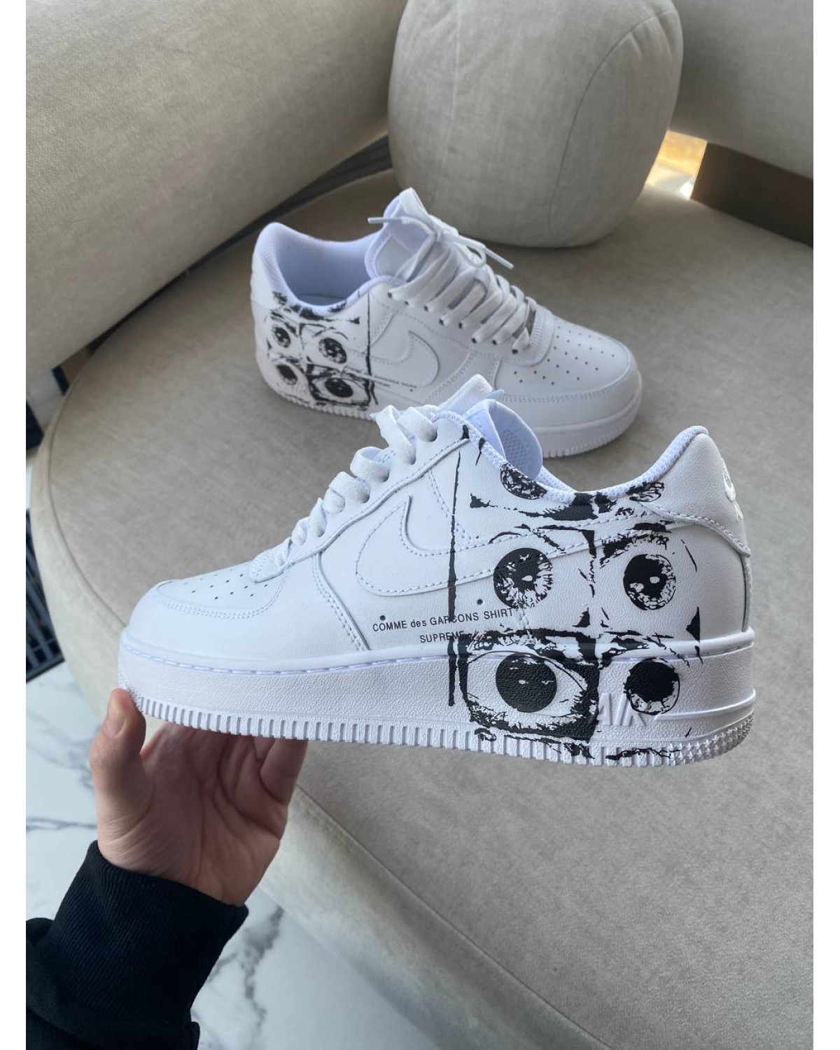 Air Force 1 Low х Comme des Garçons Supreme