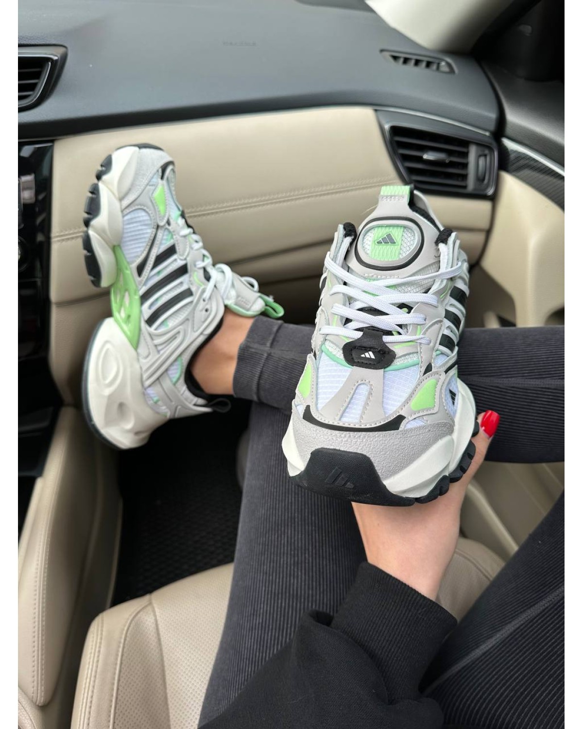 Adidas Vento XLG Deluxe Light Grey Green