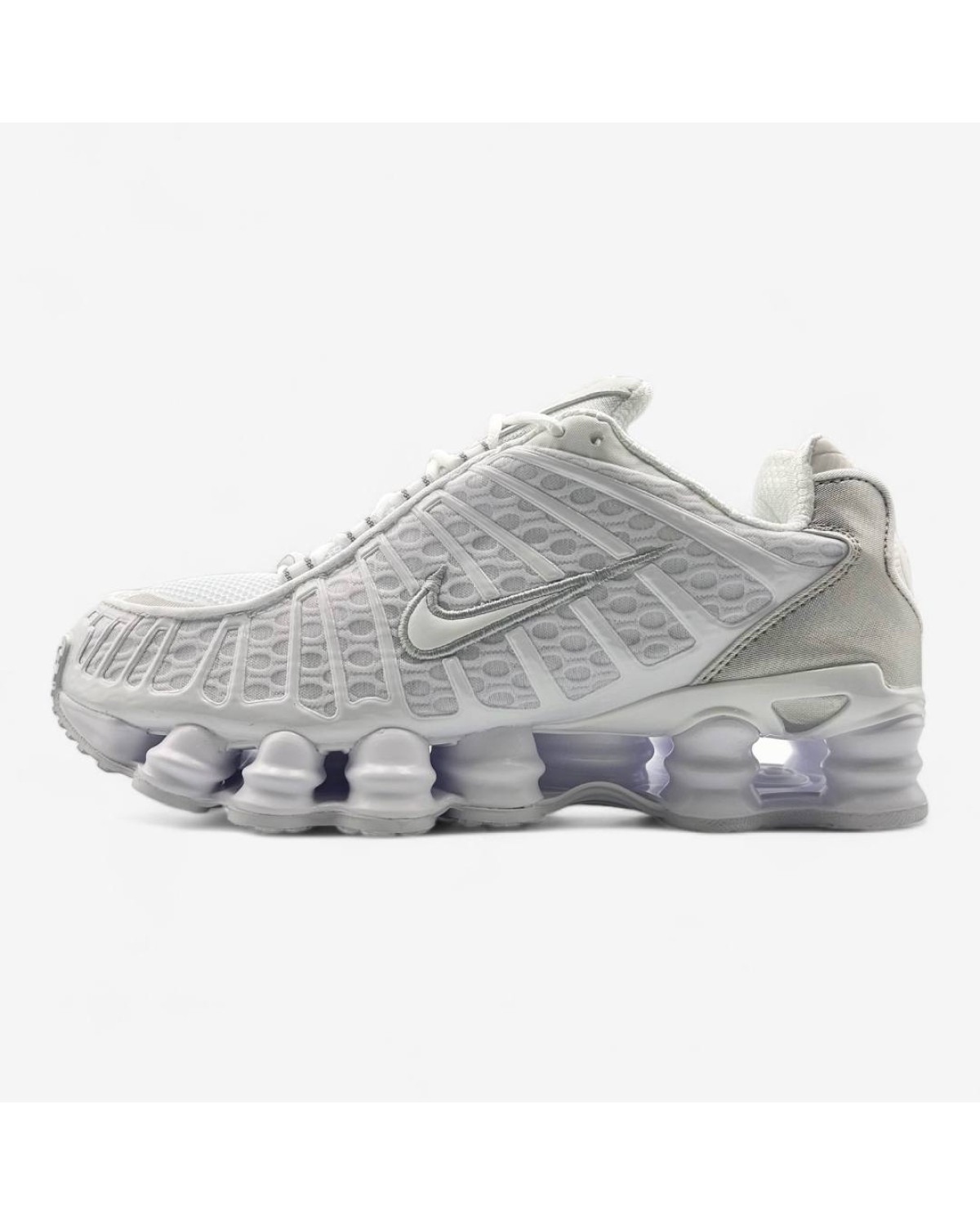 Nike Shox TL White Silver