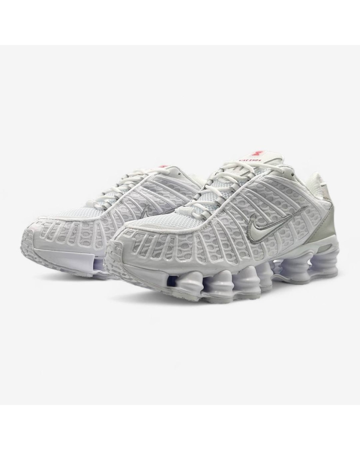 Nike Shox TL White Silver