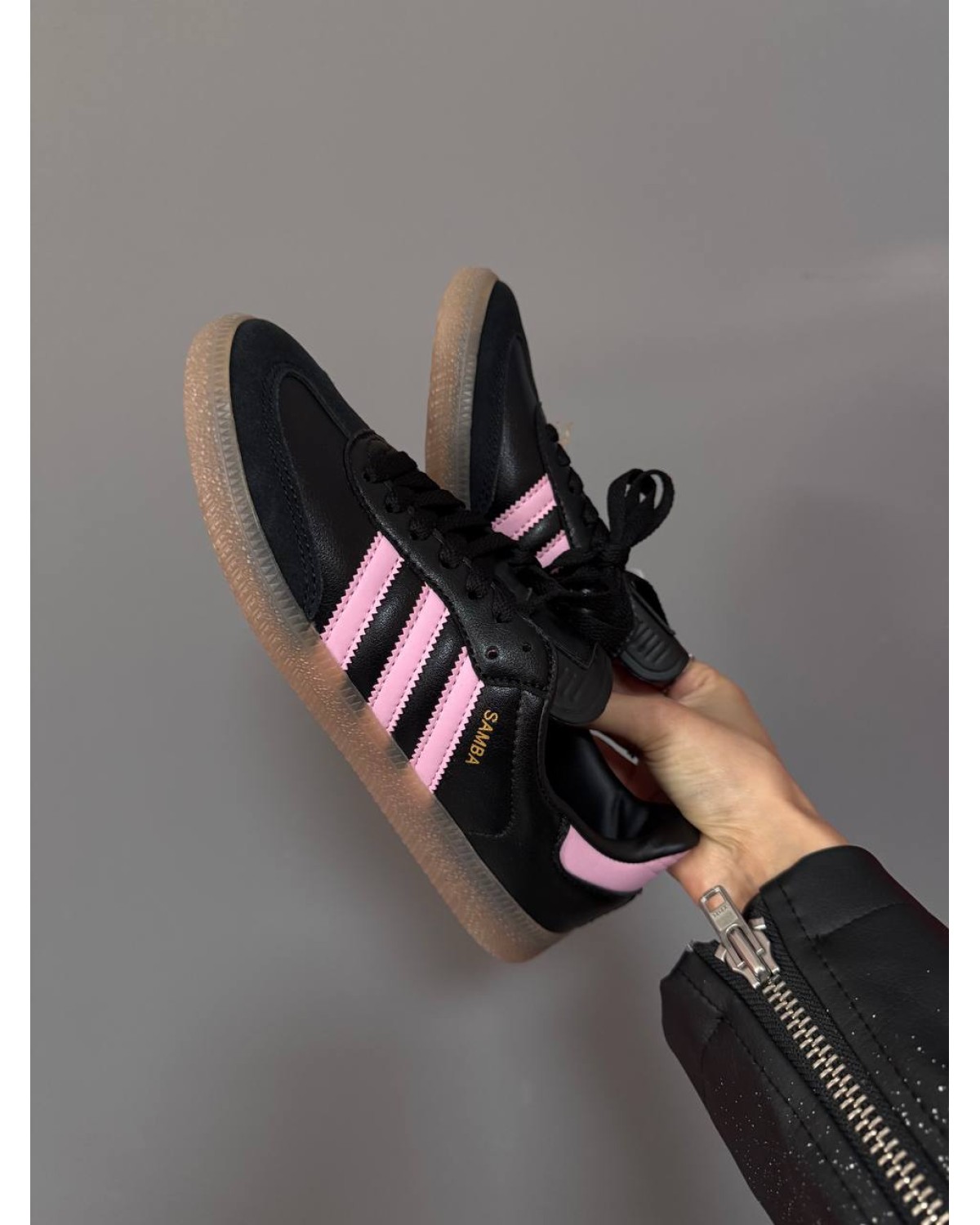 Adidas Samba Messi Black/Pink