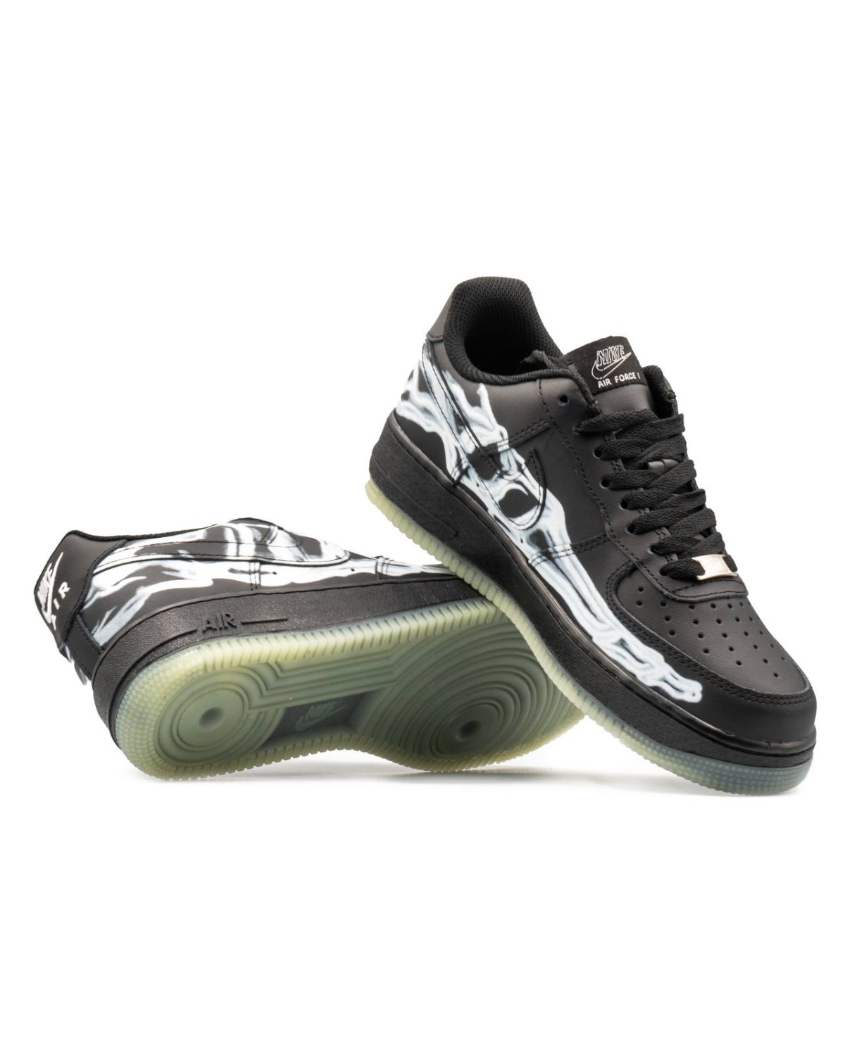 Nike Air Force 1 Low Skeleton Black