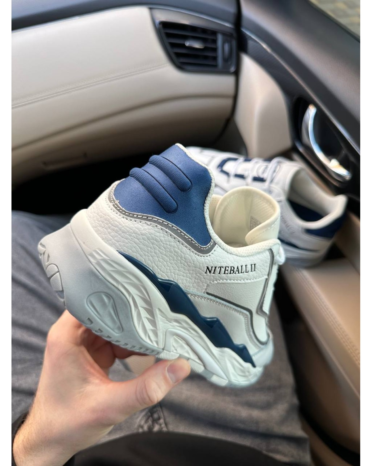 Adidas Niteball ll White Blue