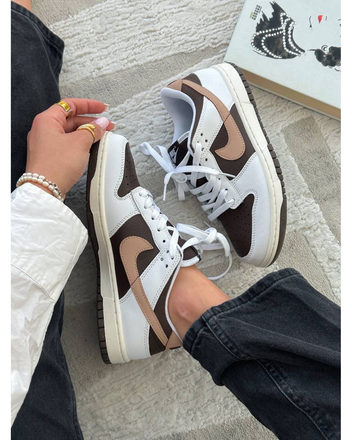 Nike Dunk Low Next Nature Summit White Baroque Brown