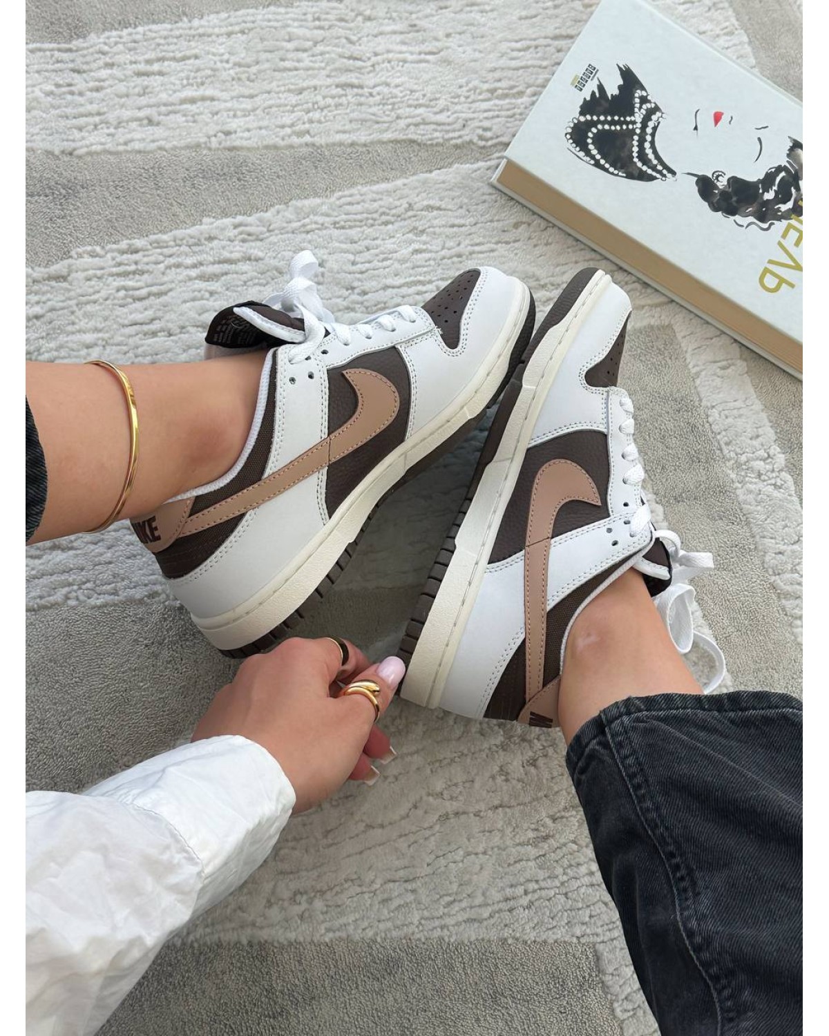 Nike Dunk Low Next Nature Summit White Baroque Brown