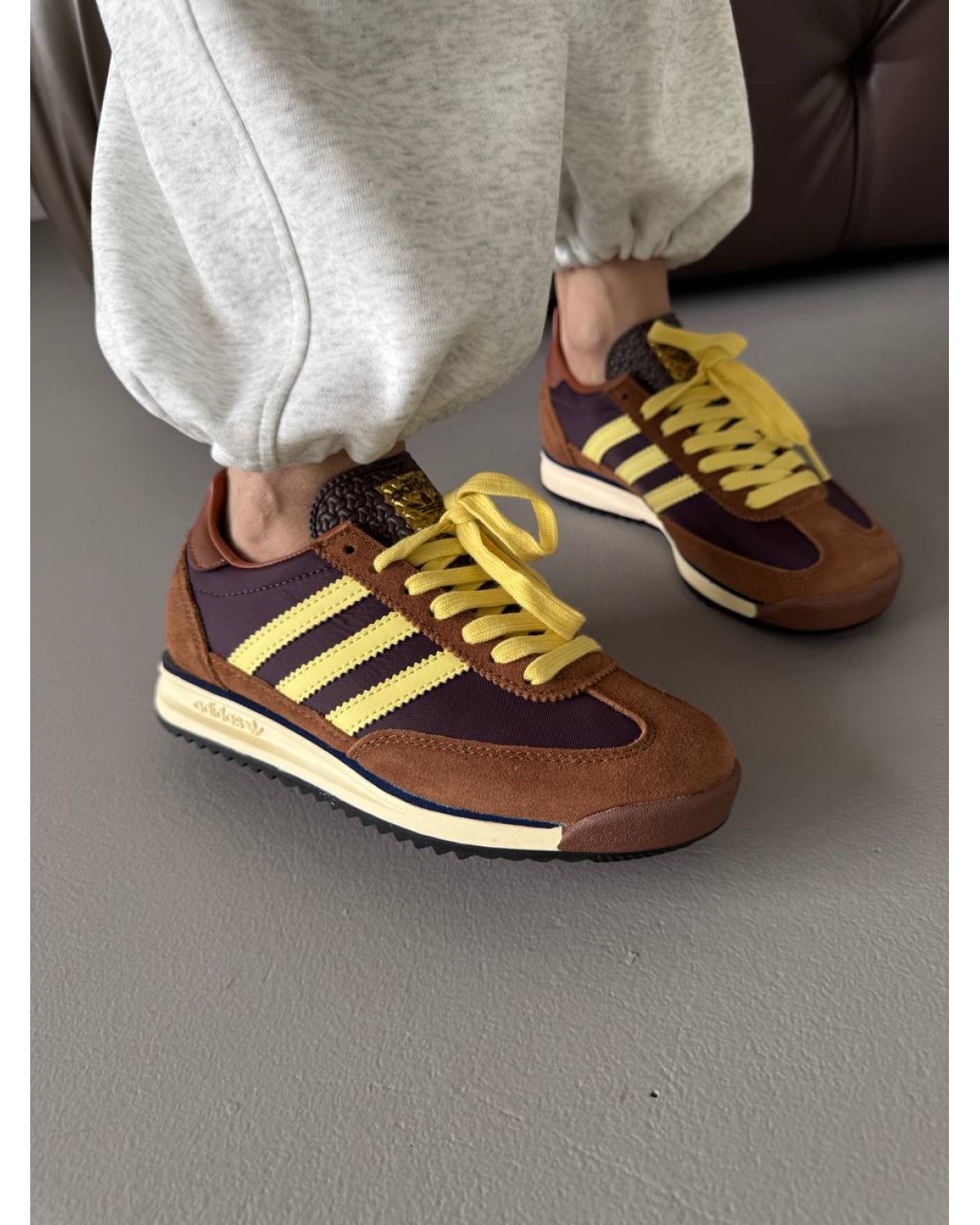 Adidas SL 72 Brown / Yellow