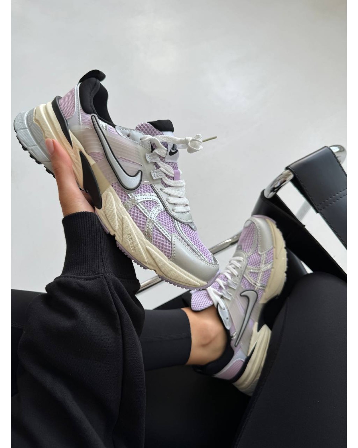 Nike V2K Runtekk Purple Silver