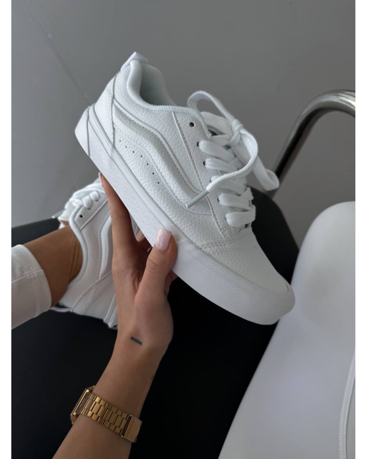 Vans KNU School Total White
