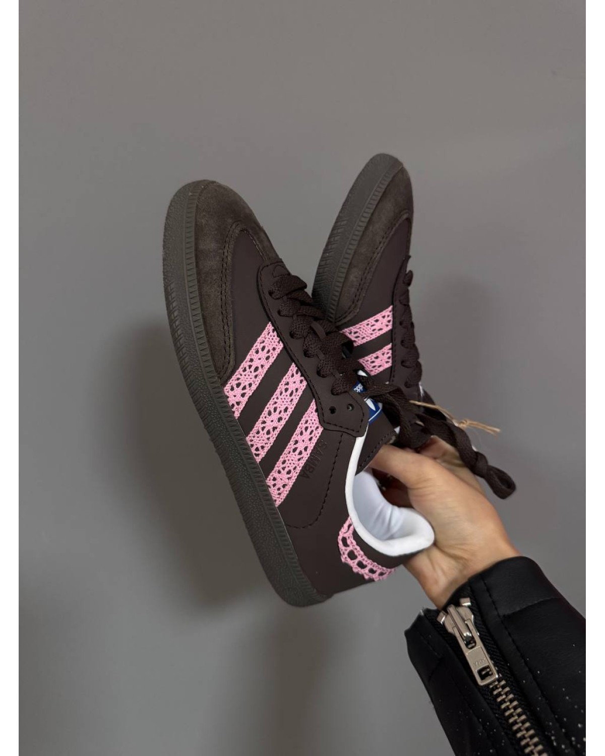 Adidas Samba Brown / Pink Lace