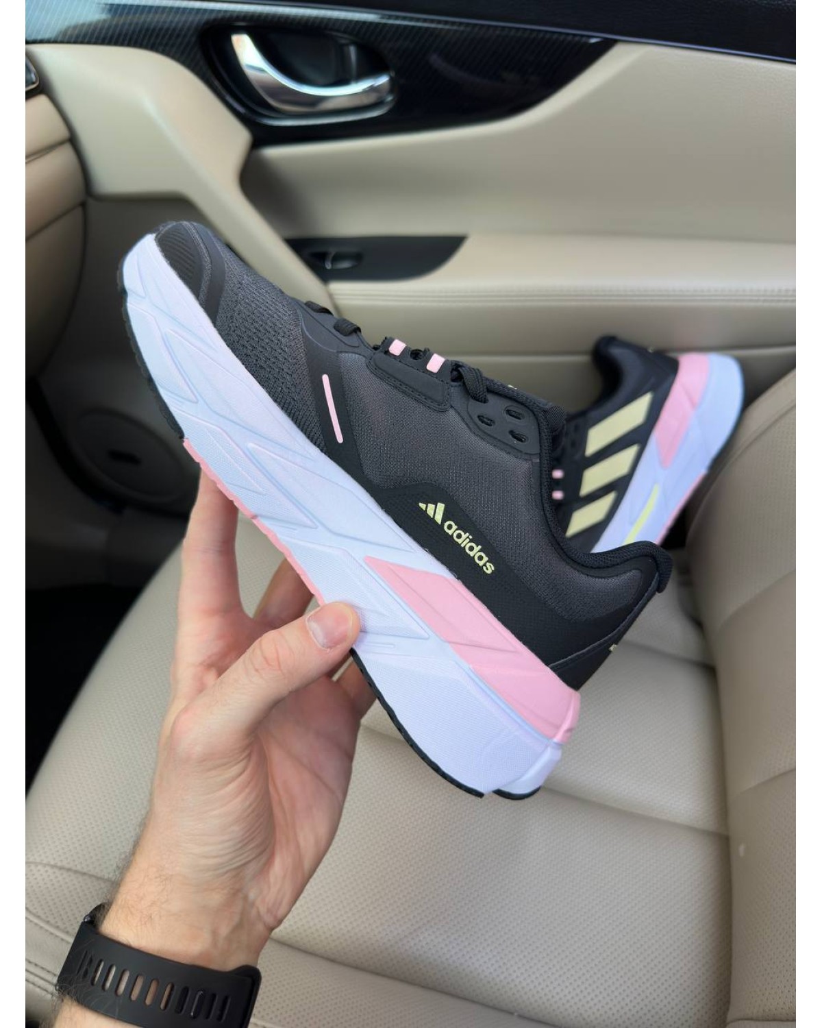 Adidas Adistar 2.0 Black Yellow Pink