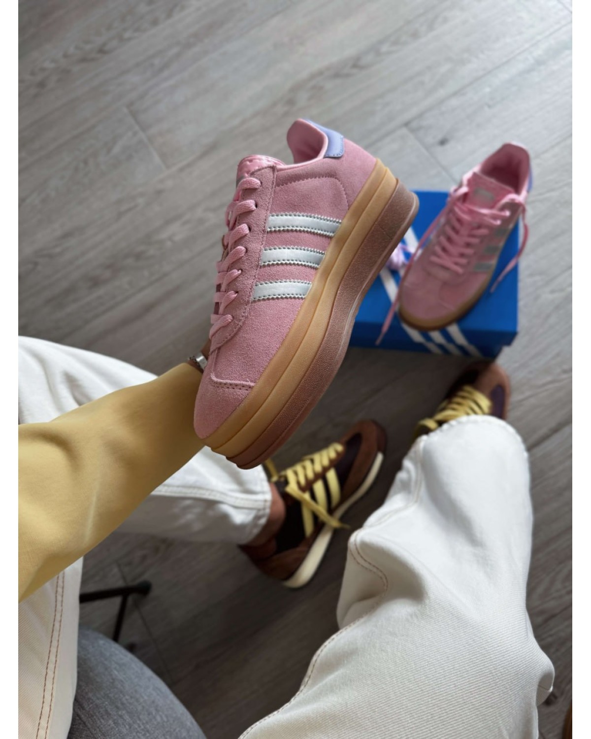 Adidas Gazelle Bold Bliss Pink Silver