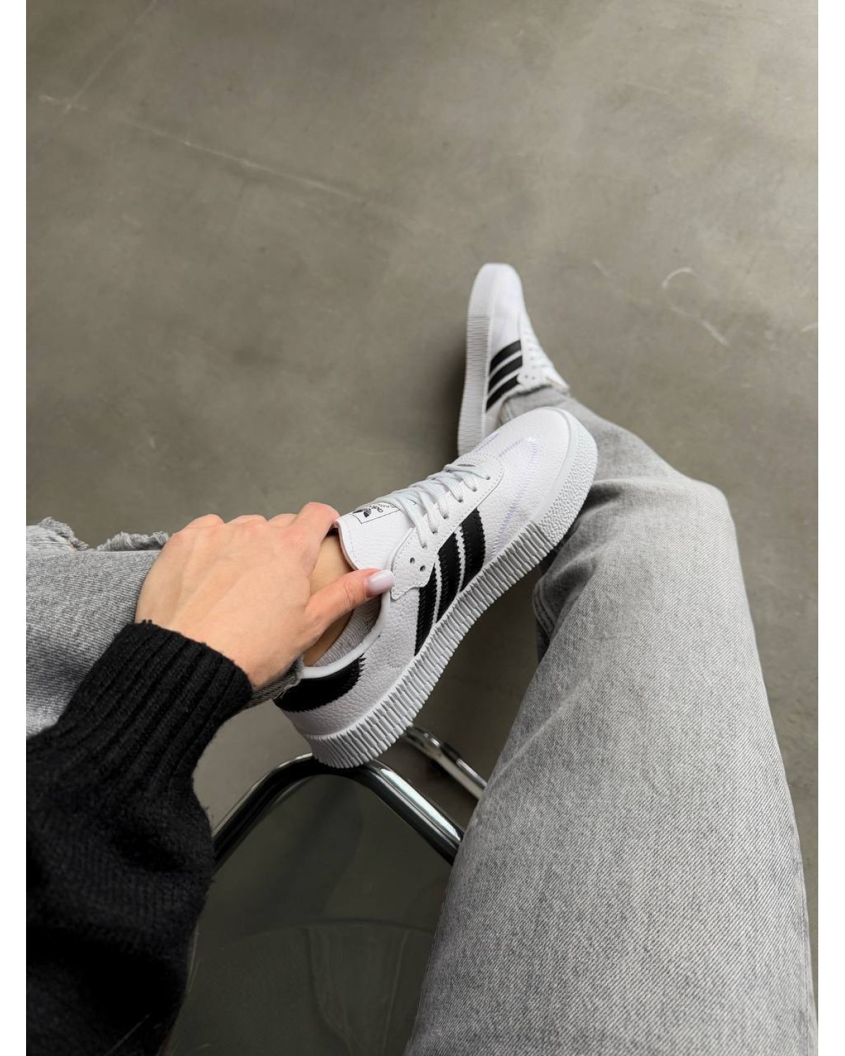 Adidas Samba White