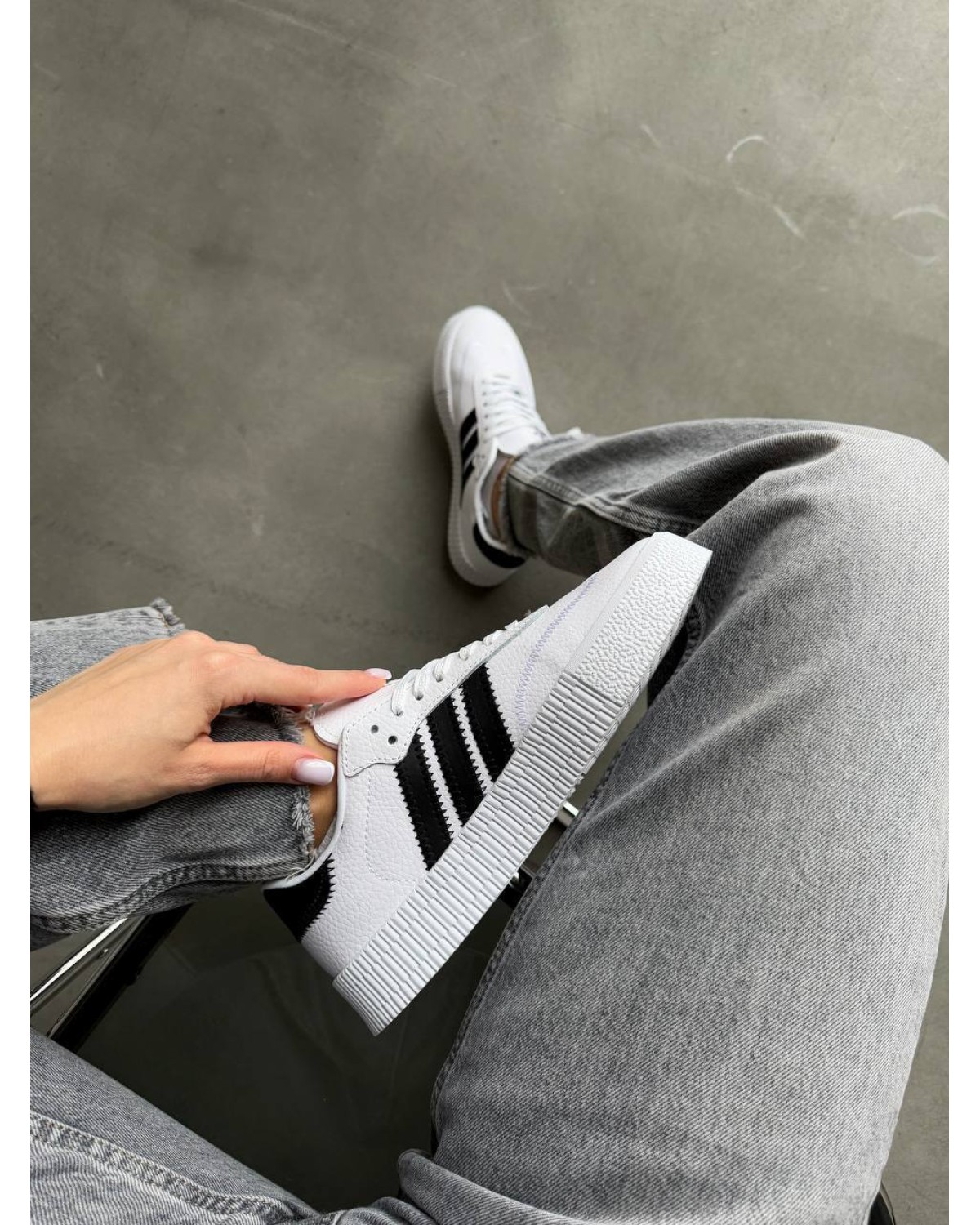 Adidas Samba White