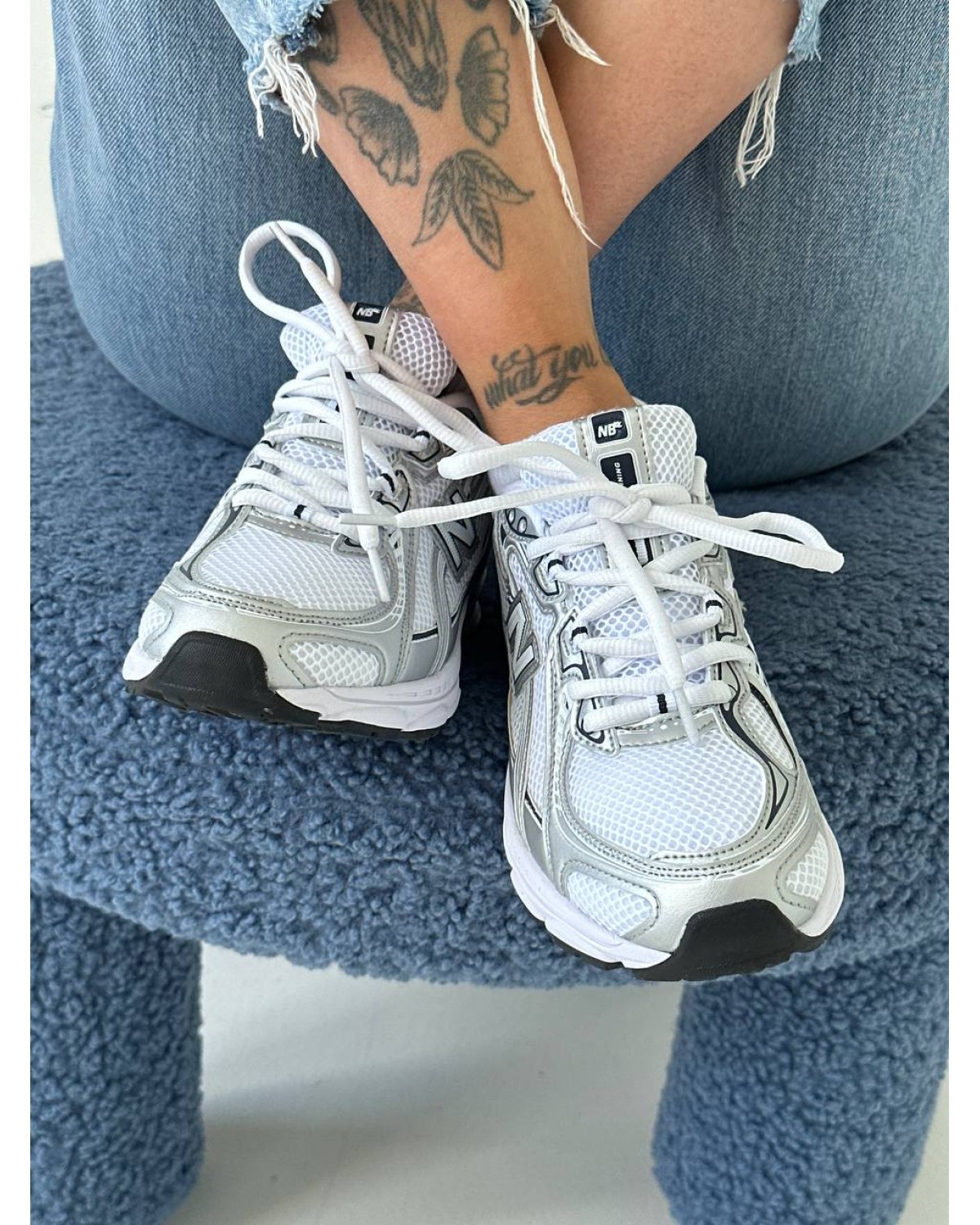 New Balance 740v2 White Silver Black