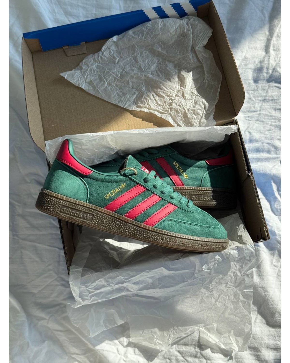 Adidas Spezial Green/Pink