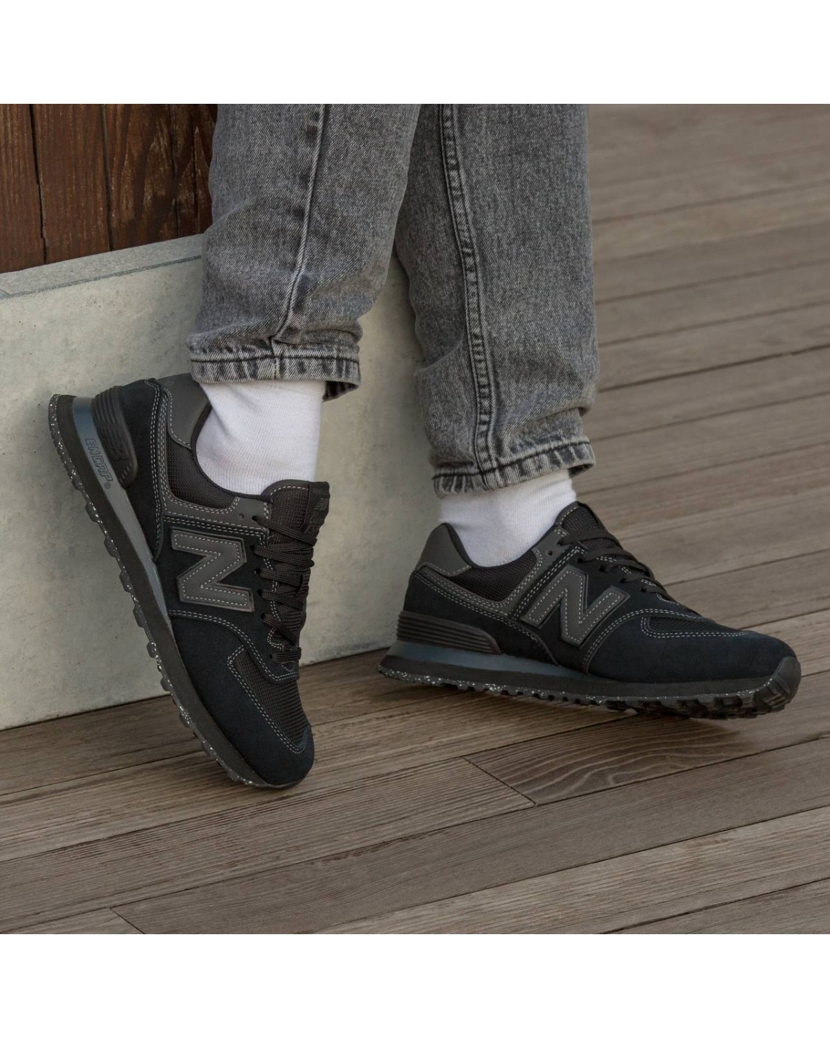 New Balance 574 Black
