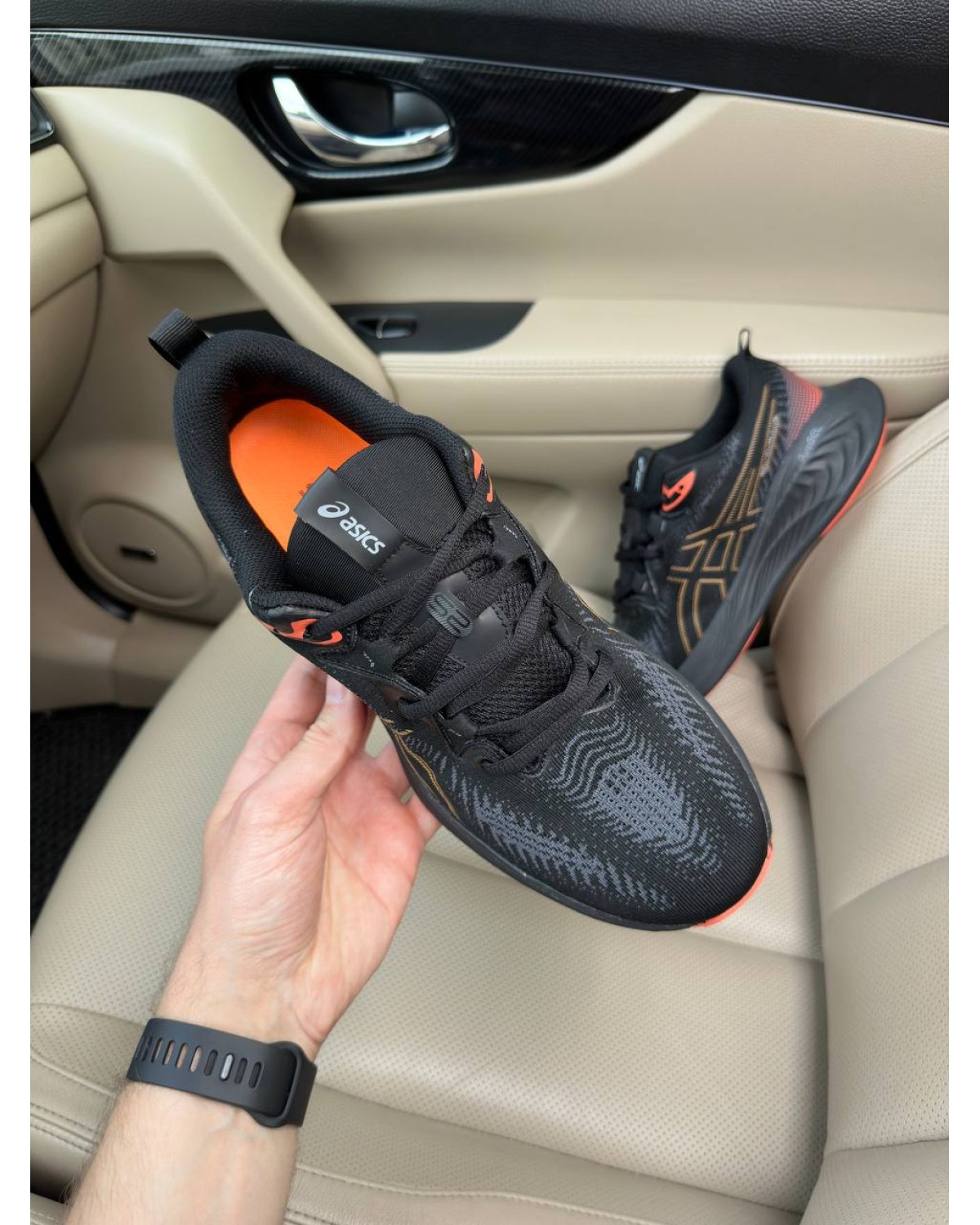 Asics Gel-Cumulus 25 Black Orange