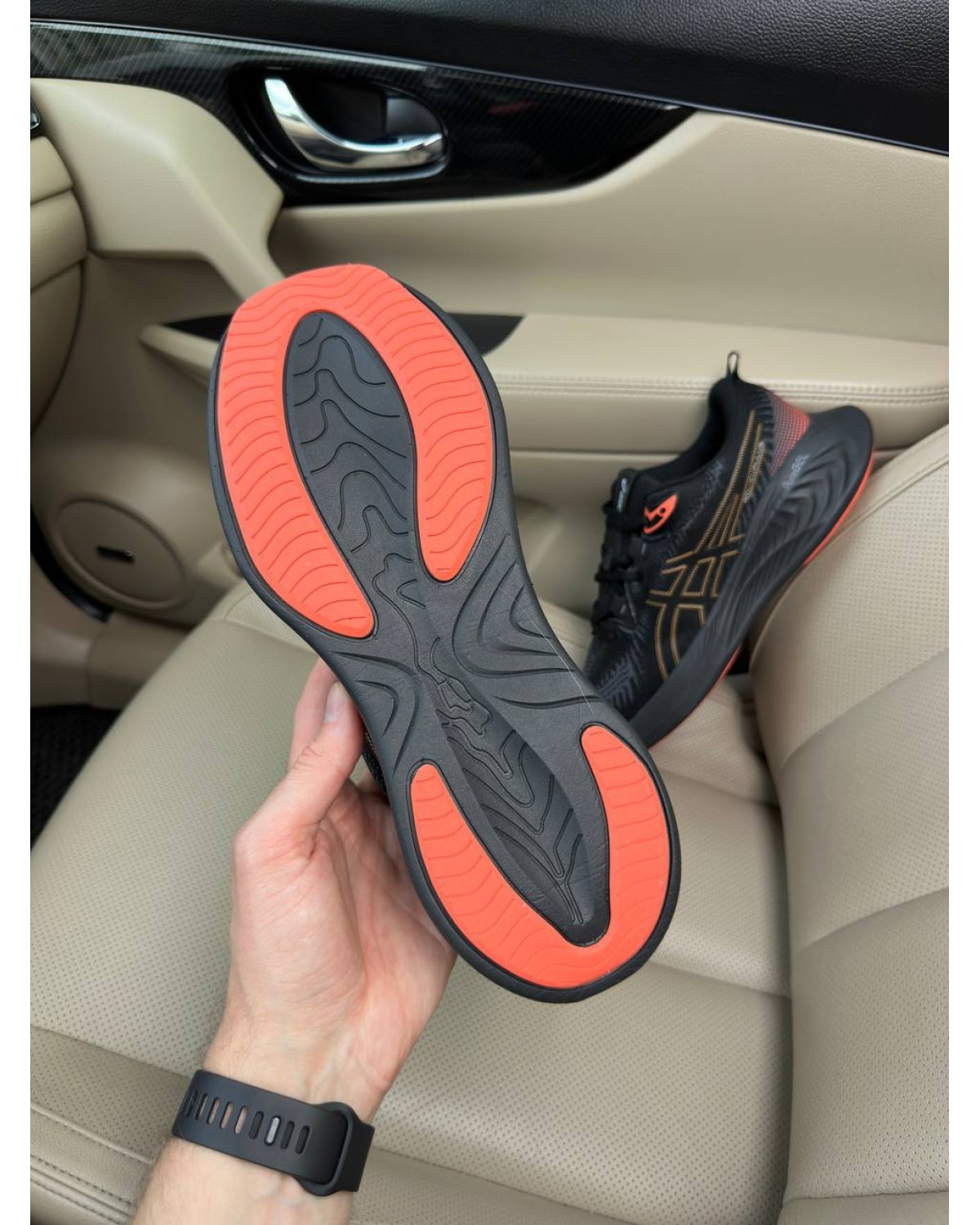 Asics Gel-Cumulus 25 Black Orange