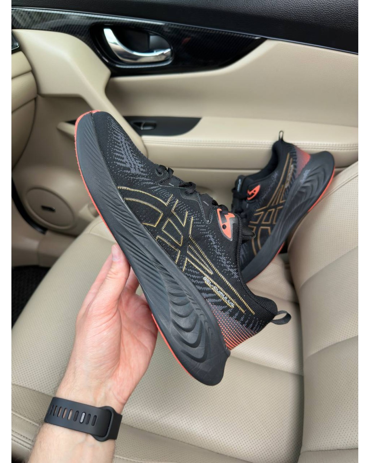 Asics Gel-Cumulus 25 Black Orange