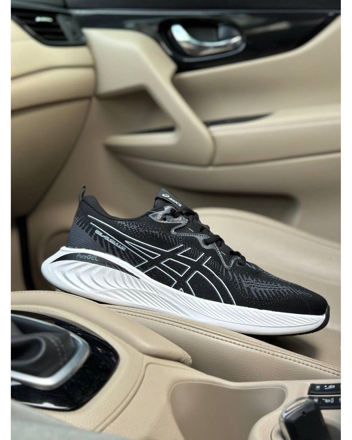 Asics Gel-Cumulus 25 Black White