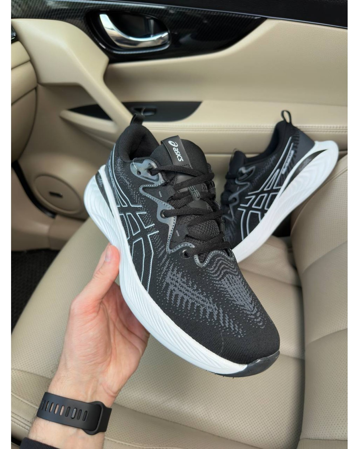 Asics Gel-Cumulus 25 Black White
