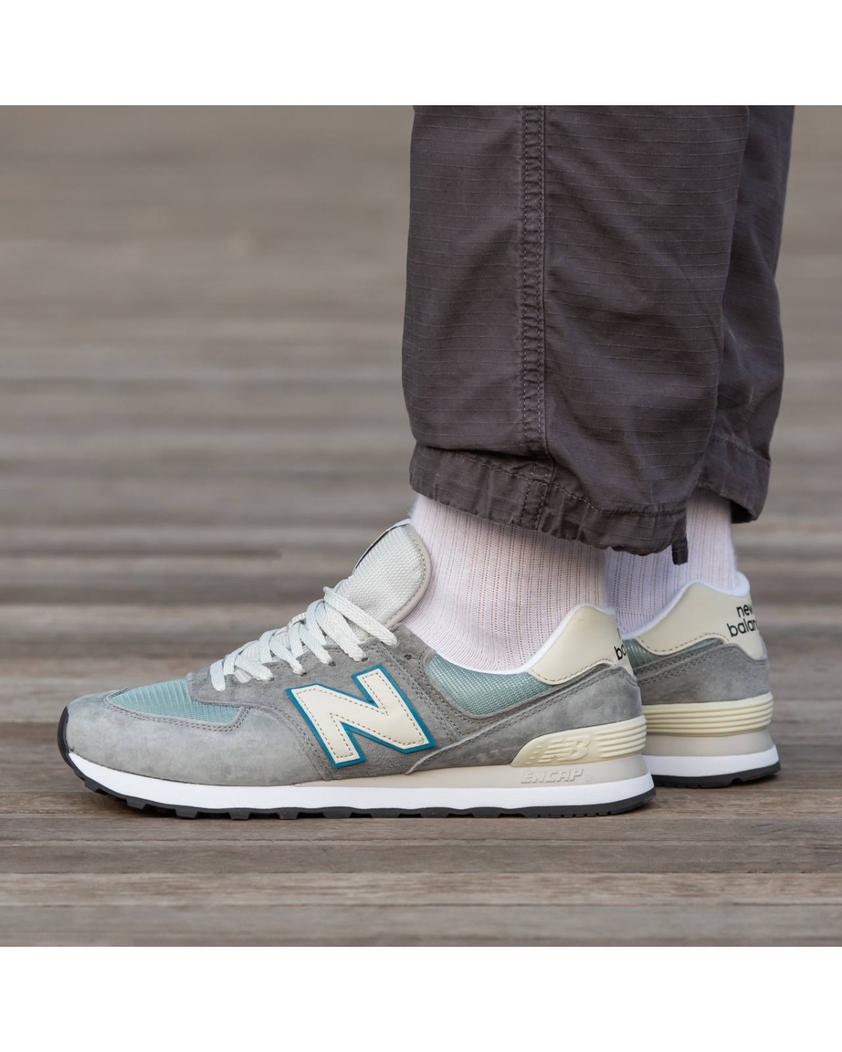 New Balance 574 Classic Grey\Blue