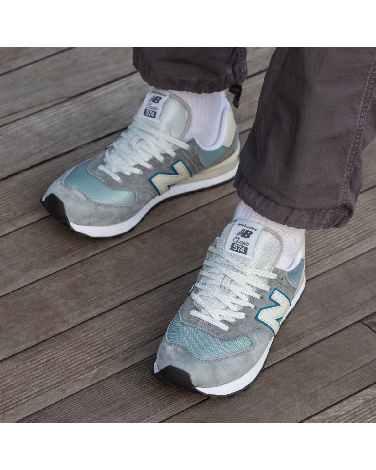 New Balance 574 Classic Grey\Blue