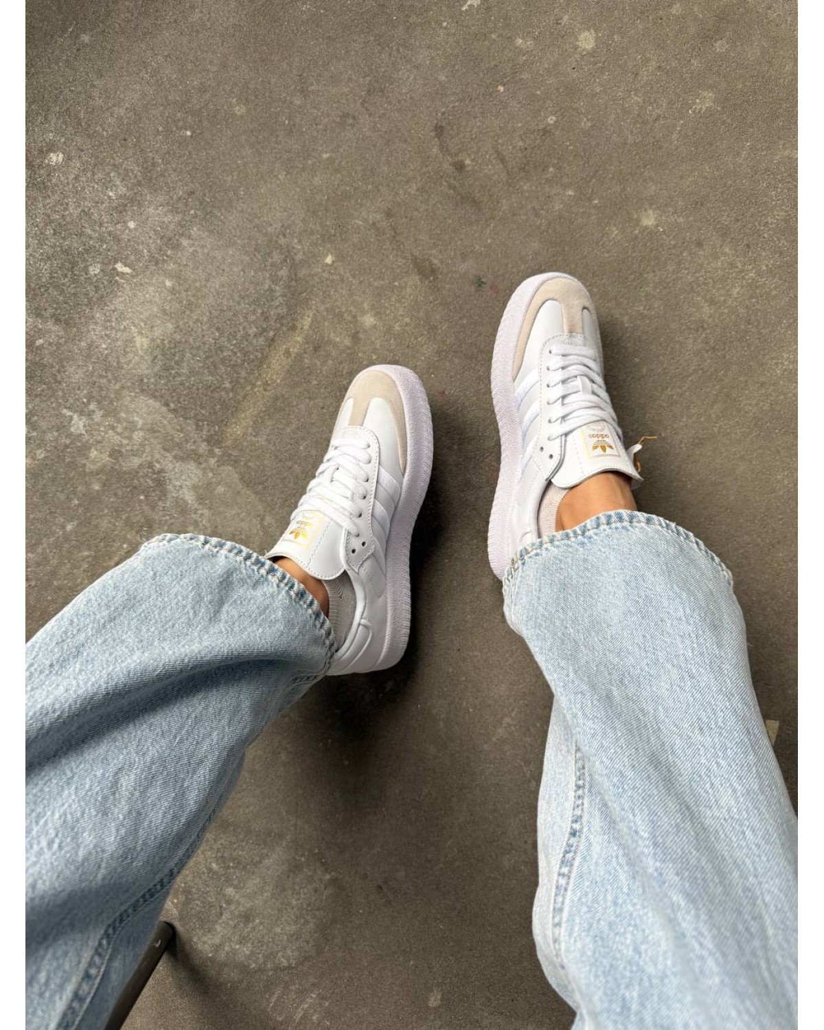 Adidas Samba White