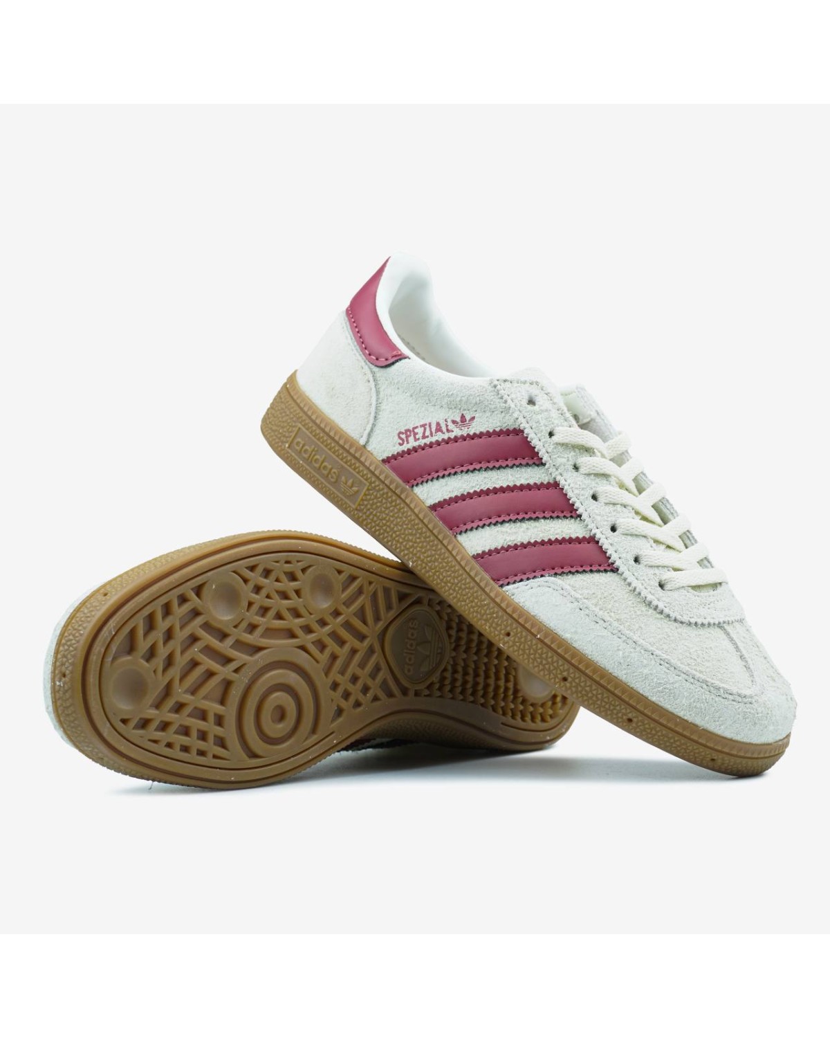 Adidas Handball Spezial Off White Collegiate Burgundy
