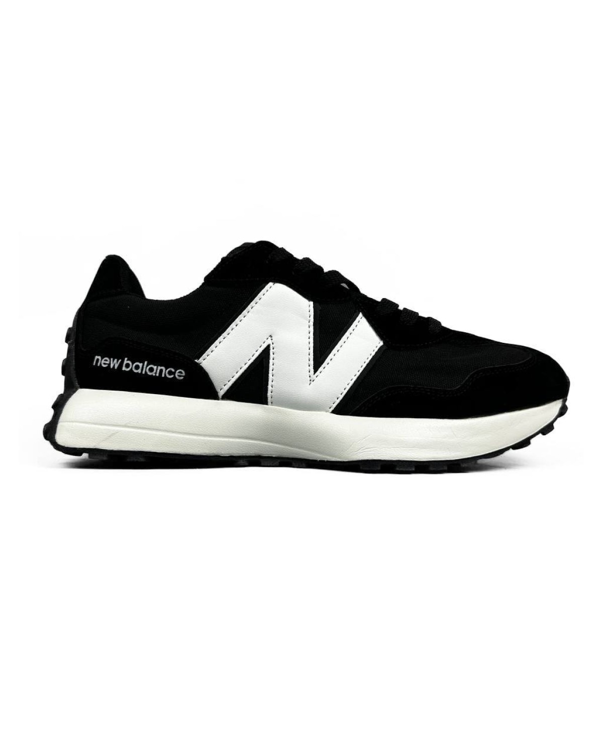 New Balance 327 Black White