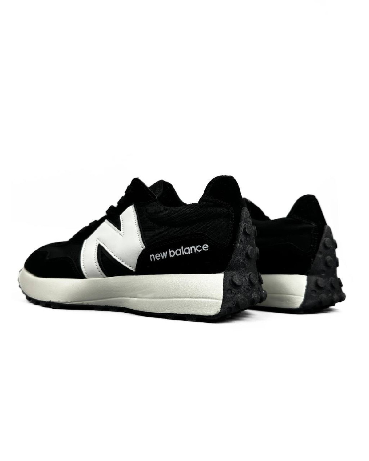 New Balance 327 Black White