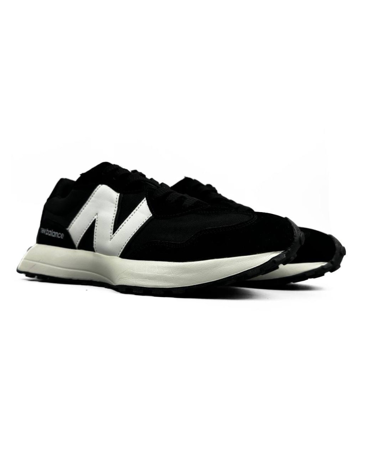 New Balance 327 Black White