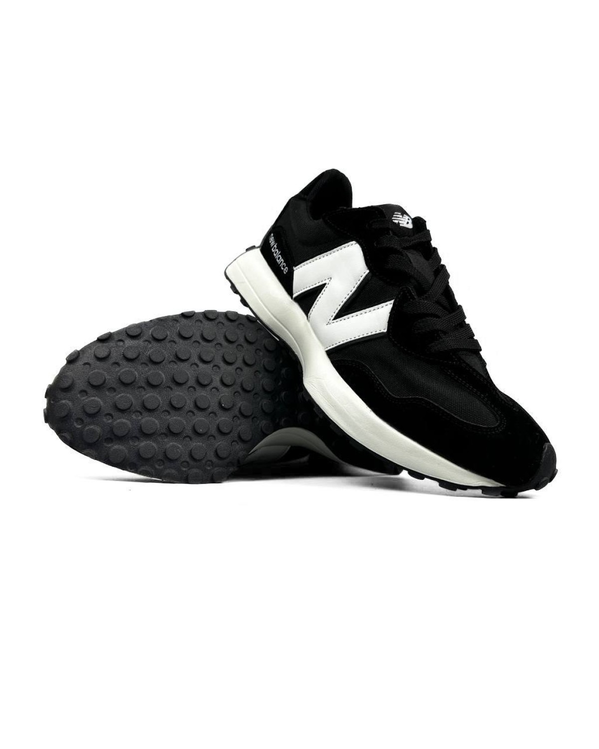 New Balance 327 Black White