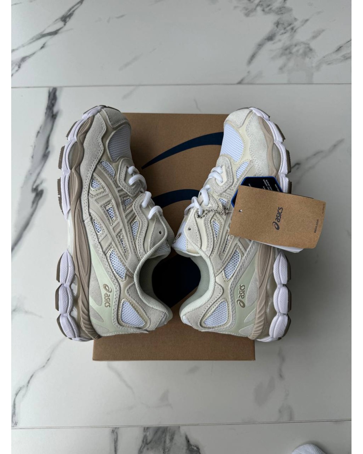 Asics Gel-NYC White/ Feather Grey
