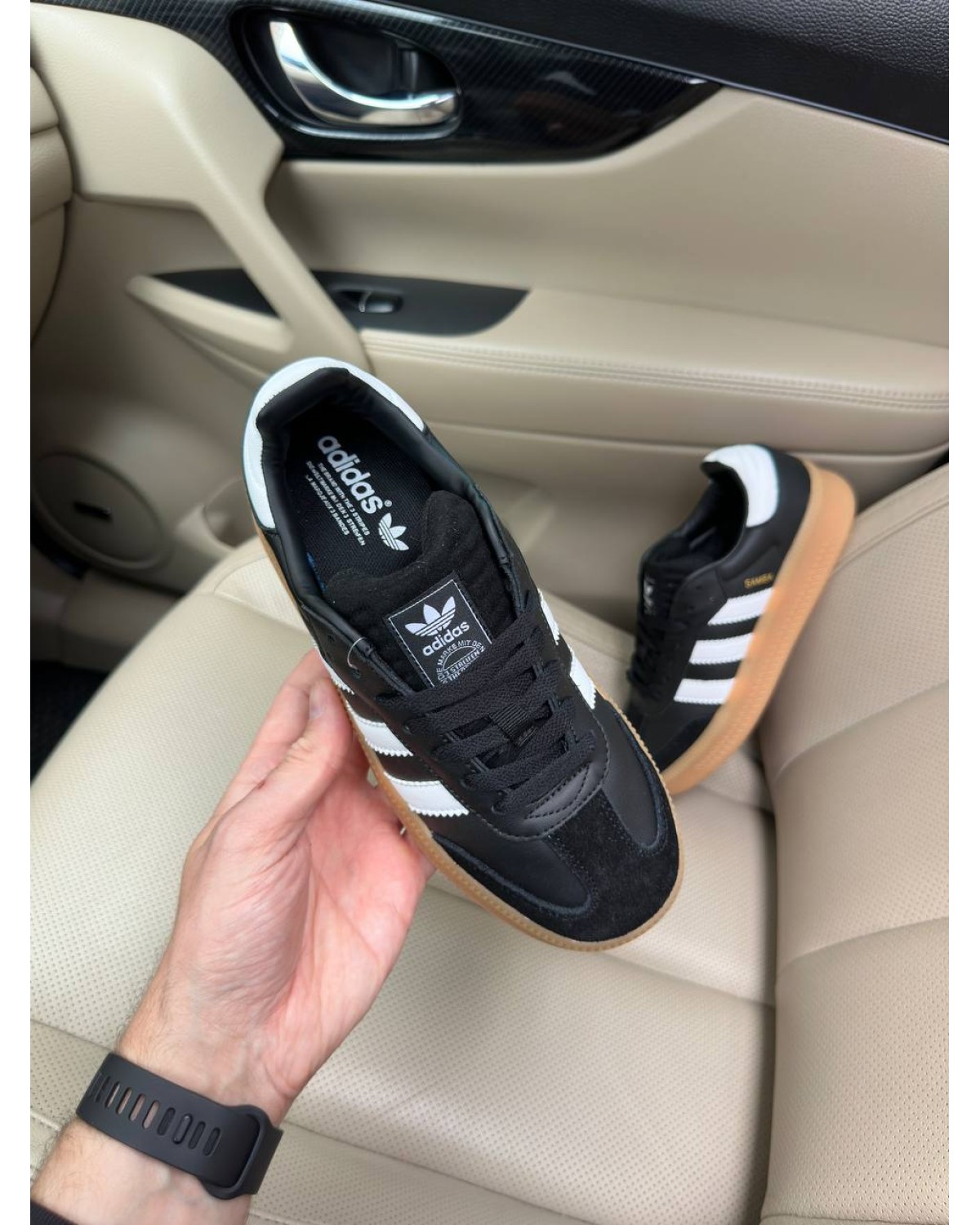 Adidas Samba XLG Black White