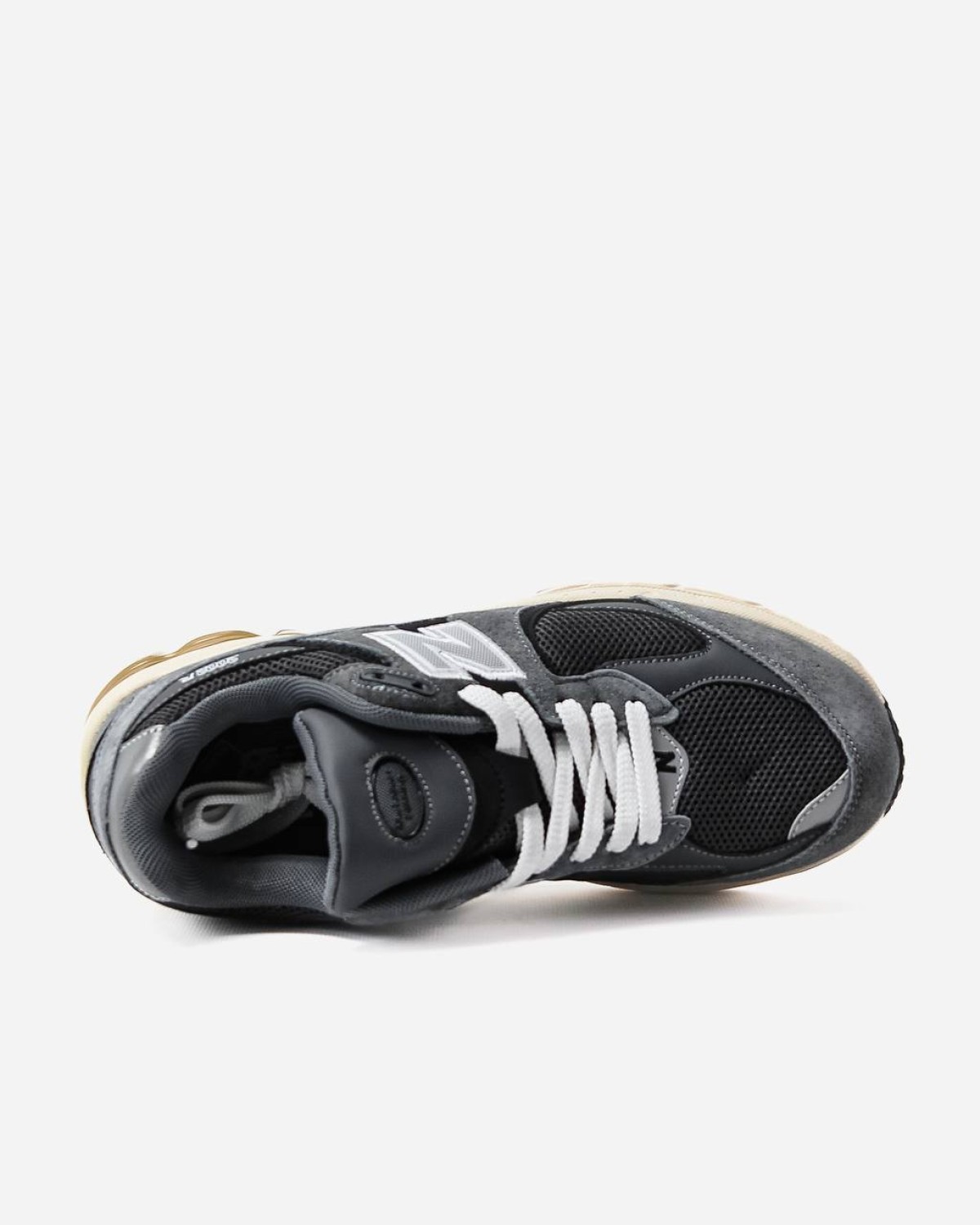 New Balance 2002R Black Dark Grey