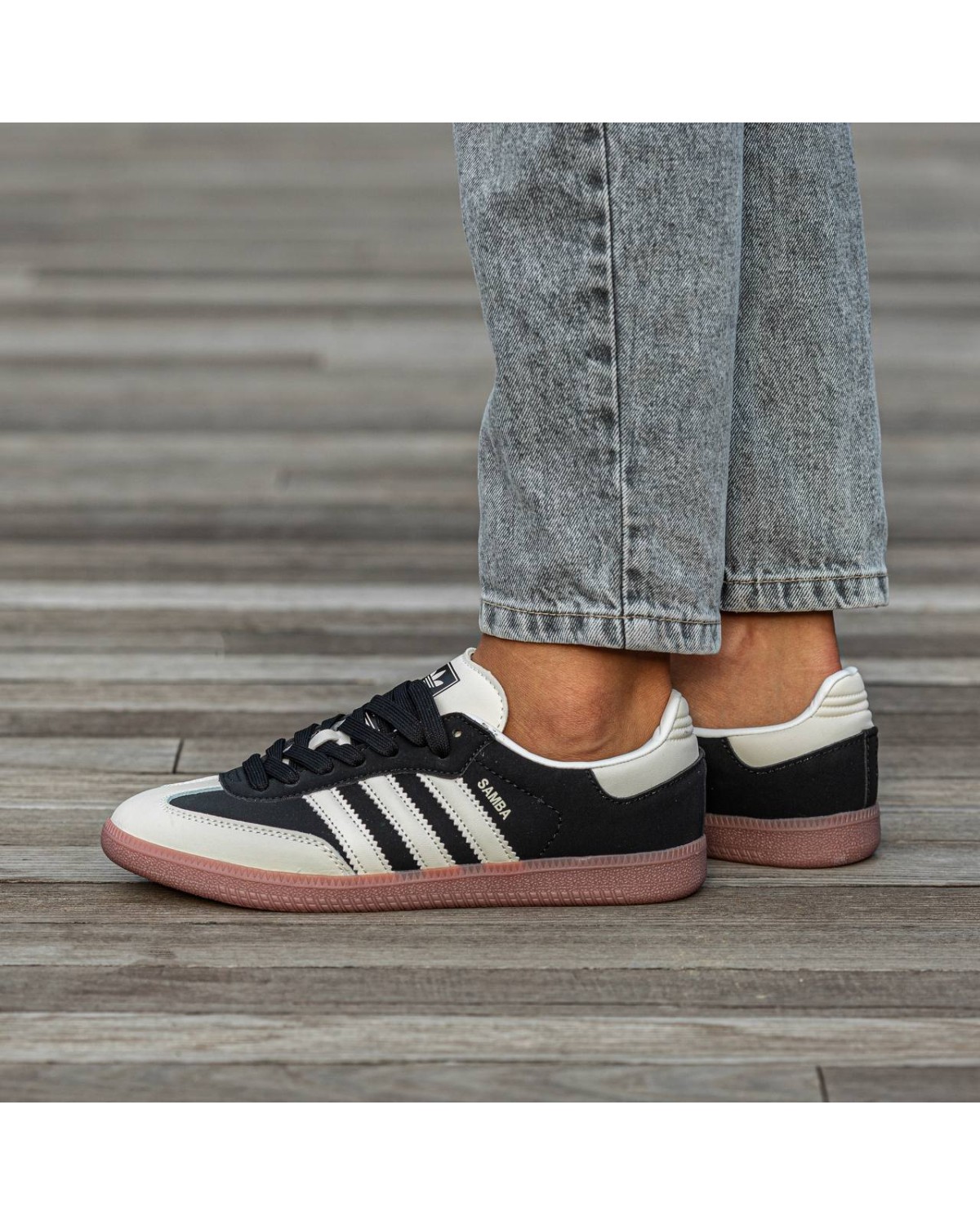 Adidas Samba OG Black Beige Gum
