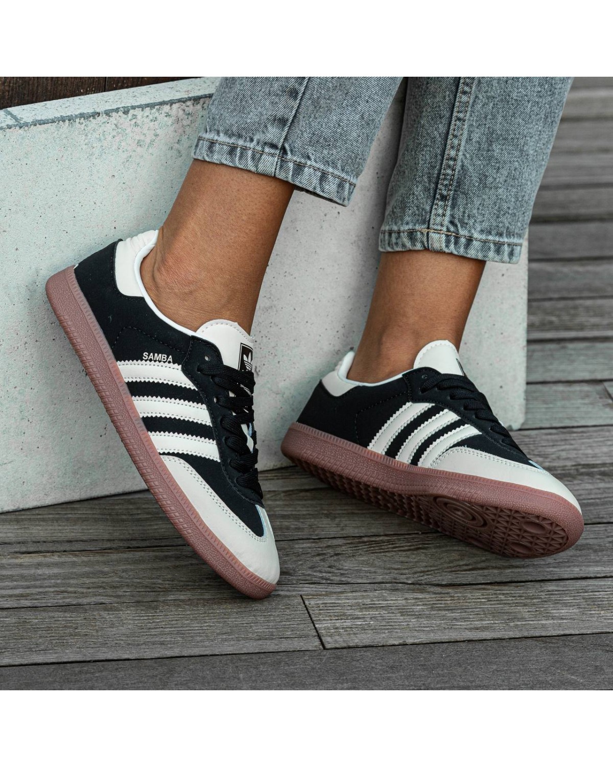 Adidas Samba OG Black Beige Gum
