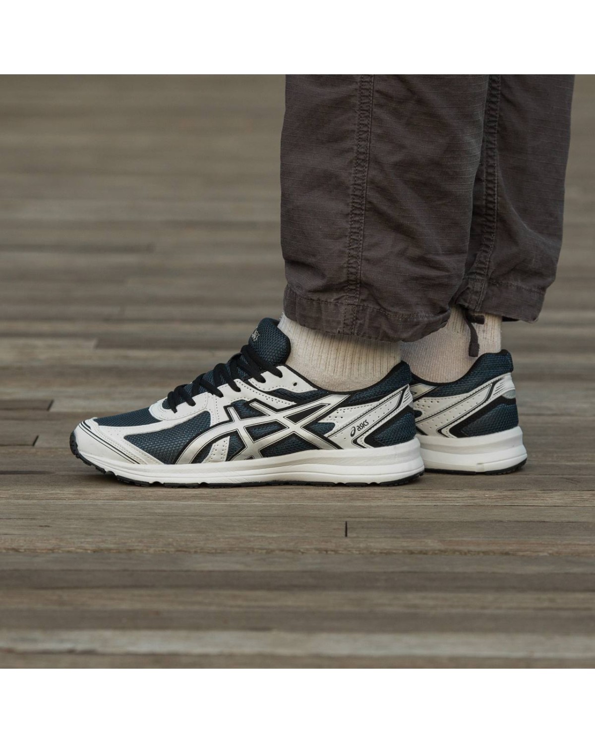 Asics Gel White\Blue