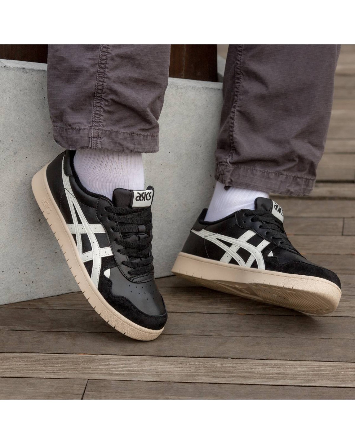 Asics Black\Beige
