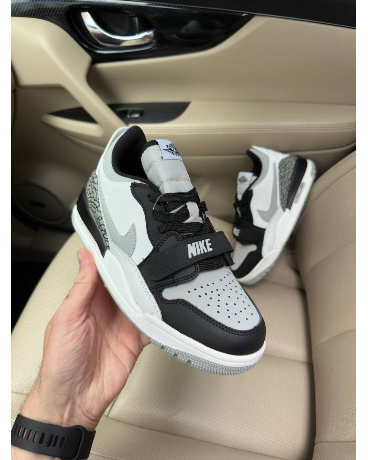 Nike Air Jordan Legacy 312 Low White Black Grey