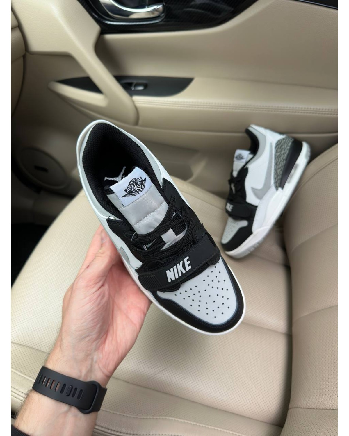 Nike Air Jordan Legacy 312 Low White Black Grey