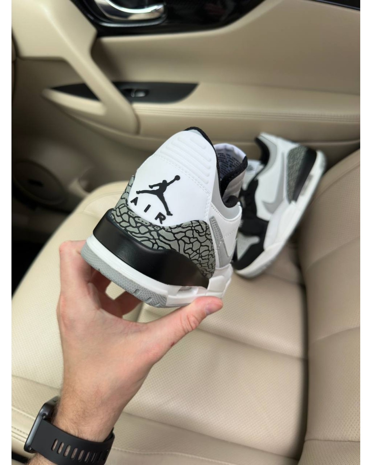 Nike Air Jordan Legacy 312 Low White Black Grey