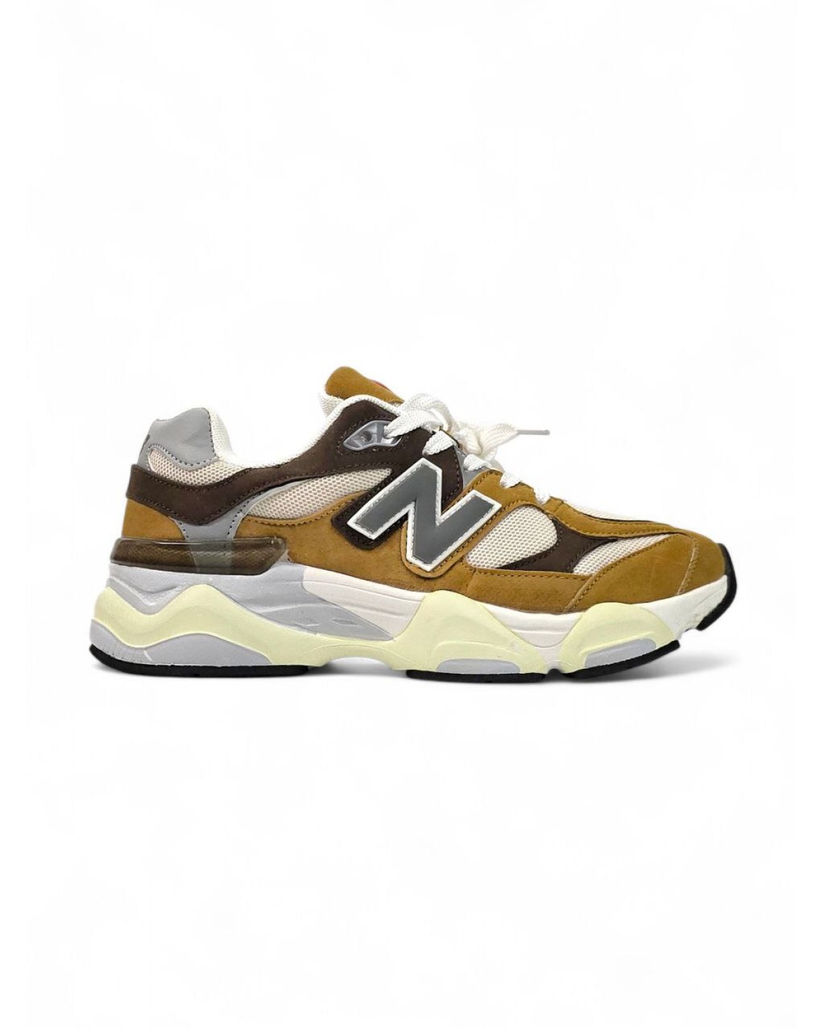 New Balance 9060 Mustard Brown Beige