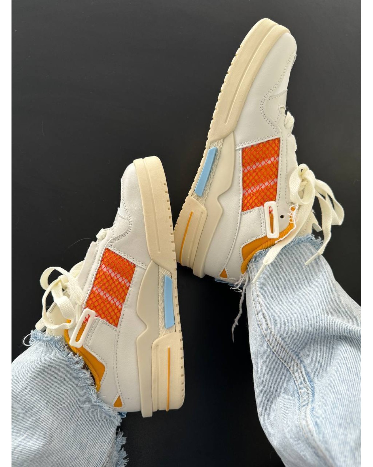 Adidas Forum Mod Low Cloud White Crew Yellow