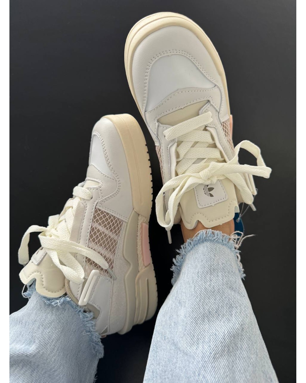 Adidas Forum Mod Low White Beige Wonder Quartz