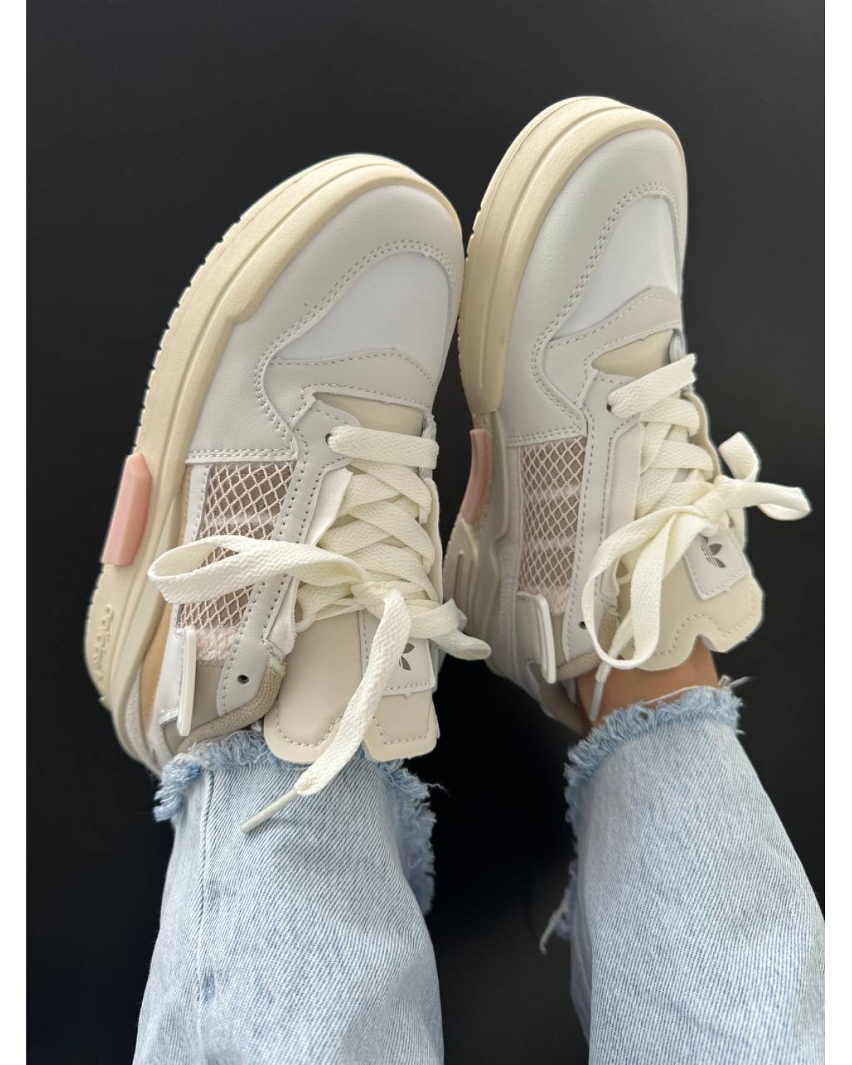 Adidas Forum Mod Low White Beige Wonder Quartz