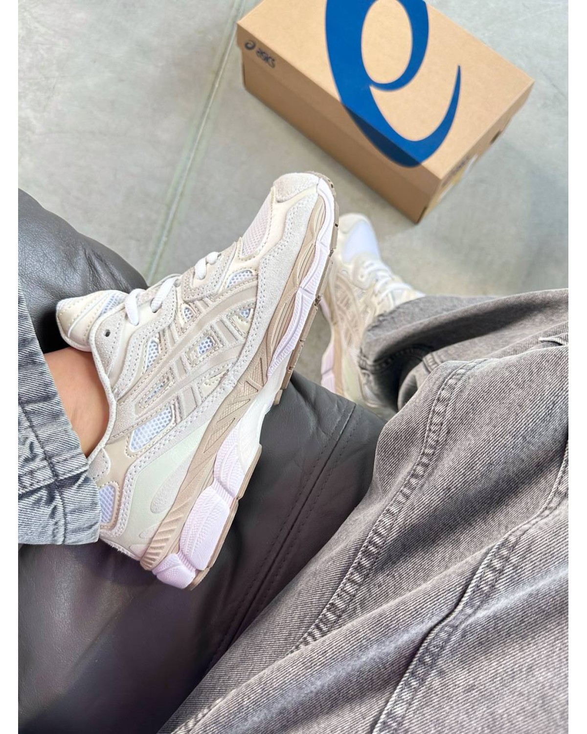 Asics Gel-NYC White/ Feather Grey