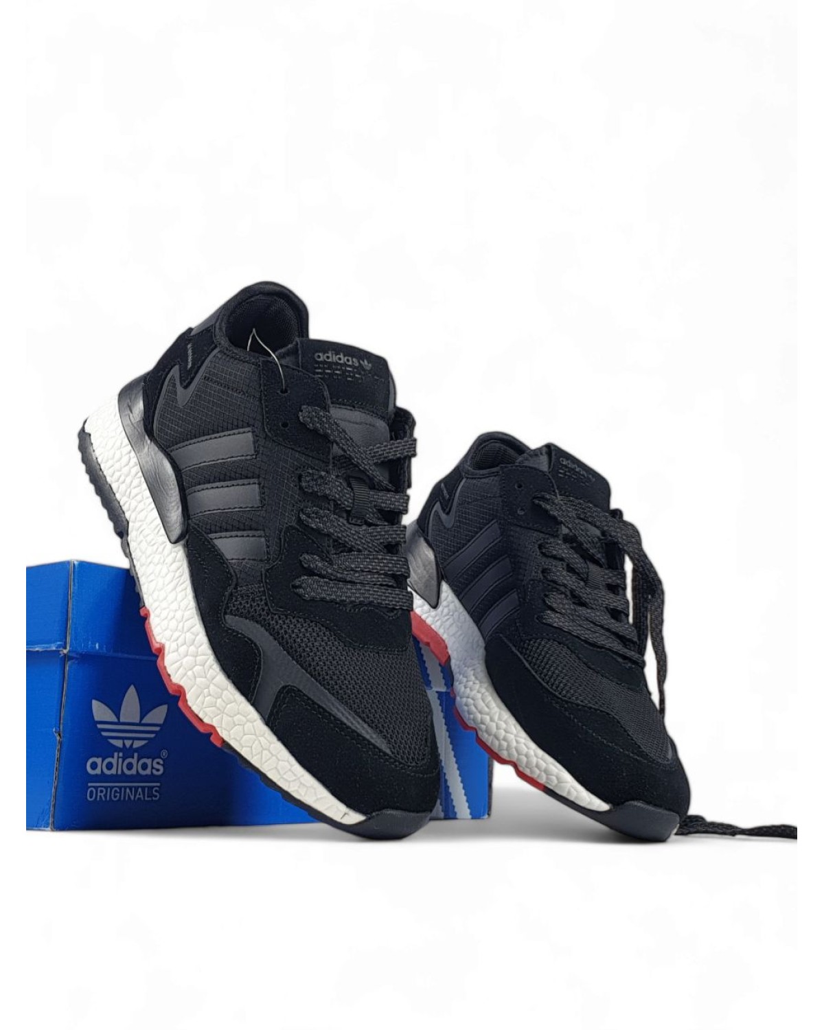 Adidas Nite Jogger Black White